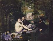 Edouard Manet Luncheon on the Grass